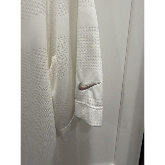 Nike Golf Tour Performance Dri Fit Polo Shirt Size XL Mens TPC San Antonio White - Picture 3 of 11